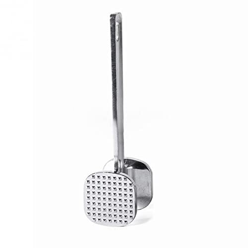 GZKDKZB Martillo ablandador de Carne de Acero Inoxidable de aleación de Doble Cara, Martillo ablandador de Carne, Martillo para Carne de Cerdo, Filete de Res, Martillo para Carne Suelta, h