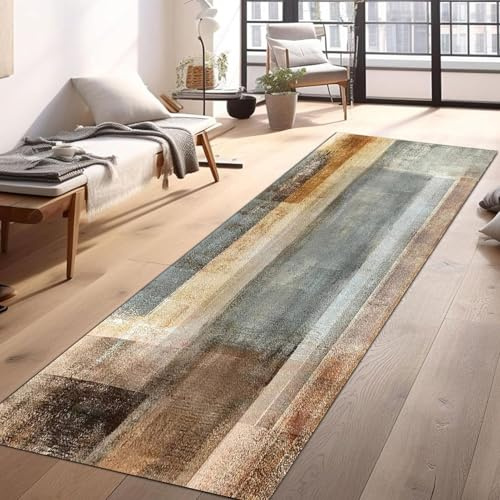 Alfombra De Corredor, Largas con Respaldo Antideslizante, Dormitorio Suave Y Fácil De Limpiar, Cortas De Cocina Lavables De 60Cm/70Cm/80Cm/100Cm De Ancho(60×150cm)