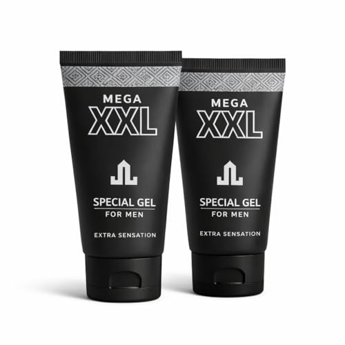 MEGA XXL Penis Gel – 50 ml Creme zur Penisvergrößerung – Penis verlängern & dicker machen – Für mehr Länge, Umfang & Standfestigkeit – Effektive Intimpflege für Männer (2)
