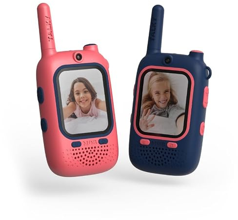 Mob Talky – Talkie-Walkie Vidéo pour Enfants – Appel Audio & Vidéo | Filtres Amusants – Rechargeable USB-C –6-12 Ans Idée – Cadeau (Menthe)