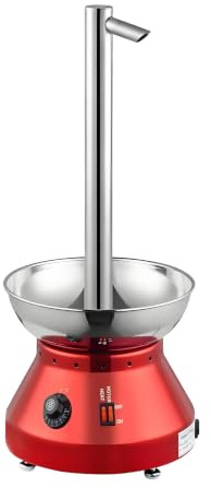 Lpoxuru Fontana di Cioccolato Professionale in Acciaio Inossidabile da 3000 Ml, 230 W, Temperatura Regolabile da 30 a 110 °c,Base Stabile E Antiscivolo, Ideale per Catering, Matrimoni, Buffet E Feste