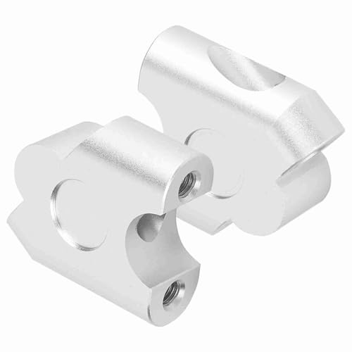 22mm Alza Manubrio Universale per Moto Riser Adapter Chrome per Manubrio 22mm Miglioramento CMB0135