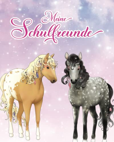 Meine Freunde: Pferde Freundebuch | Schulfreundebuch Mädchen Grundschule | Geschenk für Mädchen ab 6 Jahren