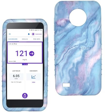 Omnipod 5 Gel Skin Case- Soft Silicone Cover Designed to Protect The Omnipod 5 Device (Watercolor Dream)…