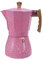 Sunwes - Cafetera italiana (300 ml), color rosa