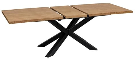Atmosphera Table à Manger Extensible 180/220 x 90 Olaf Naturel