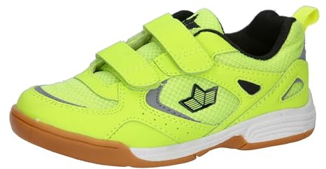 Lico Unisex Kinder Siro V Hallenturnschuhe, Gelb Schwarz, 33 EU