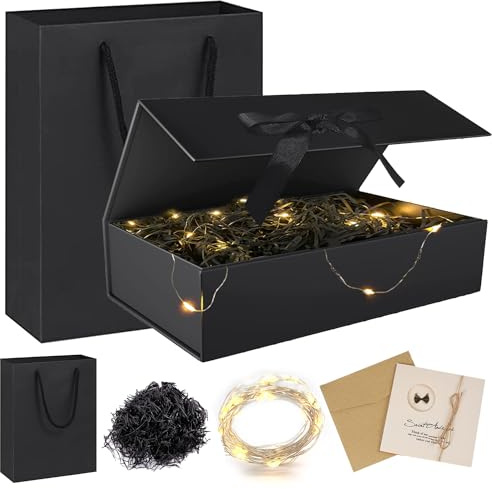 Geschenkbox mit Deckel, Geschenkbox mit Schleifen, Faltbare Geschenkboxs