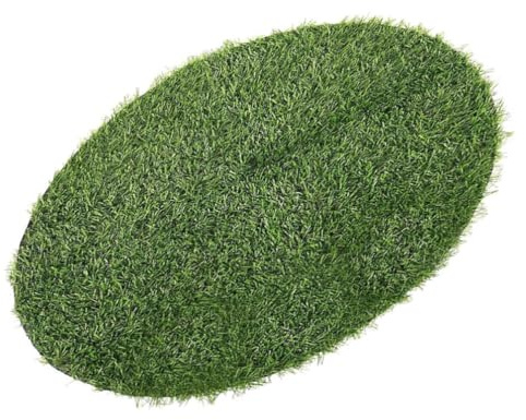Kichvoe Grüne Kunstrasen Tischdecke aus Kunststoff Pflegefrei und Langlebig Tischdekoration für Esszimmer und Outdoor Anlässe rutschfest und Komfortabel
