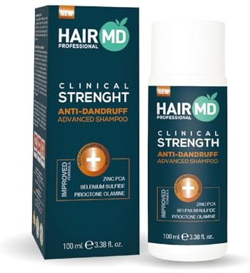 HairMD Clinical Strength - Shampoo anti-forfora, 100 ml
