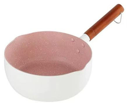 Japanese Style Saucepan,Nonstick Milk Noodle Soup Sauce Pan Baby Food Cooking Pot,Small Pots for Cooking,Multipurpose Little Saucepan,Mini Simmer Pot for Pasta Noodle,Soup,Milk