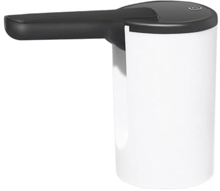 Bomba de agua, dispensador manual de jarra, fuente de bebida portátil, diseño de prensa fácil, ligero y fuerte, compacto y versátil, ideal para el hogar, trabajo, viajes, camping