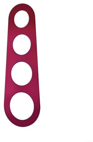 Stainless Steel Spaghetti Measurer The Kitchen Gadget for Accurate Pasta Portions (Purple)