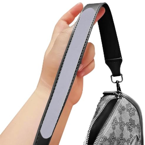 Correa de hombro antideslizante, correa transparente para bolso, almohadilla antideslizante, soporte autoadhesivo para bolsas de hombro para bolso de trabajo, mochila, transparente, 6 unidades