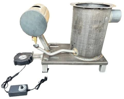 XXSTAR 12V Waste Oil Stove Heating Furnace Outdoors Cooking Burning Tool for Garage Farm Warehouse