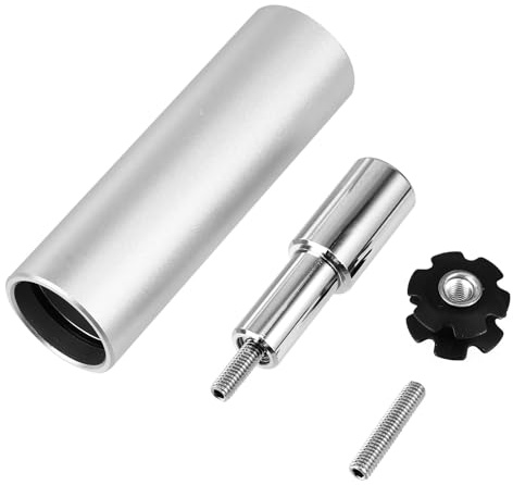 GOOHOCHY Outil de Pose D'écrou Étoile pour Vélo en Acier Robuste, Kit D'installation Multifonction pour Jeu de Direction de Fourche, Outil de Remplacement Pratique pour Réparation Cyclisme