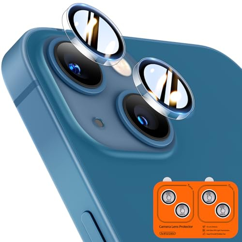 TOCOL 2 Pack for iPhone 13 / iPhone 13 Mini Camera Lens Protectors