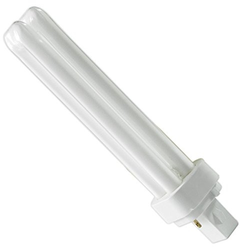 SYLVANIA #21113 CF26DD/827 26 watt Double-Tube Compact Fluorescent Lamp, Offset 2-Pin (G24d-3) Base, 2700K, 1710 lumens, 10,000hr Life
