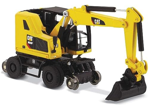 Diecast Masters 1:87 HO Model Cat M323F Railroad Wheeled Excavator, 85612