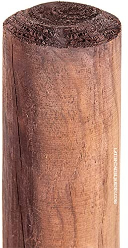 Suinga Estaca para Arboles 200 cm Ø 10 cm | Tutores con Punta | Poste para Vallas, Jardin y Plantas | Poste de Madera | Soporte para arboles