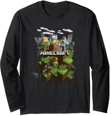 Minecraft Group Adventure Scene Manche Longue
