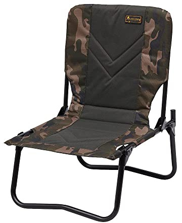 Prologic Avenger Bed and Guest Camo Chair 140Kg - Angelstuhl, Stuhl für Angler, Karpfenstuhl, Klappstuhl für Karpfenangler