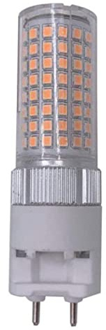 G12 LED Bulbs Dimmable 12W(120W Halogen Equivalent) 120LED Beads 1200LM 2835SMD g12 LED Corn Light Bulb AC 85-265V for Street Warehouse Factory, 360° Beam Angle,Warm White,10 Pack