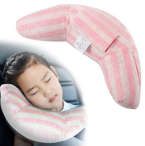 Gurtpolster Kinder Sicherheitsgurt Auto Schulterpolster Weich Kopfkissen Gürtel Pillow Baby Kleinkinder Nackenkissen Universal Nackenstütze Erwachsene Nackenhörnchen Waschbar Reisekissen