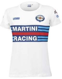 sparco T-Shirt, Marke Modell Lady Martini-R, Größe L, Weiß