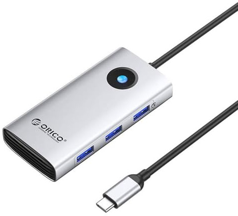Orico Type-C 6in1 HUB Multifunction Docking Station (Silver)
