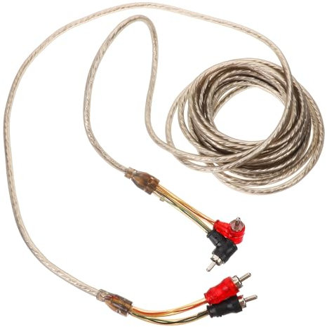 PAMINGONO Car Audio Cable to Amplifier Cable for Car Power Amplifier Subwoofer Wire High Transmission