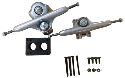 Skateboard Truck | Surfbräda Truck Adapter, bakre lastbilar | Resistenta aluminiumlegering skateboard scen lastbil tillbehör för YOW
