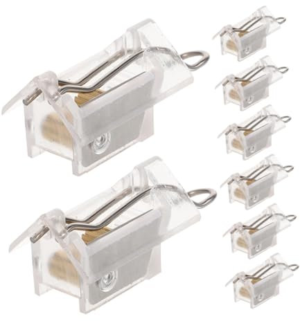 Mobestech 8pcs Venetian Blinds Accessories Cord Lock Window Blind Replacement Parts Hardware for Roman Shades Curtain Supplies