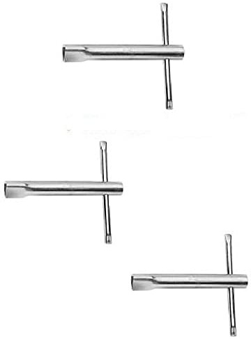 Pfostenschlüssel Dreikant 17mm DIN 3223, für M12 DIN 22424, Dreikantschlüssel, Dornschlüssel 3er SET von DTH