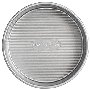 USA Pan Molde redondo antiadherente para tartas, 15,5 cm