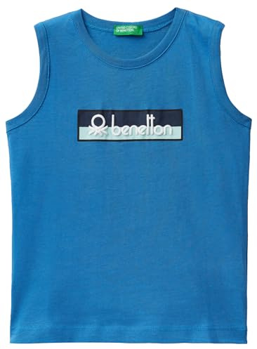 United Colors of Benetton Jungen Tanktop 3i1xgh00v Unterhemd, blau, 104 cm
