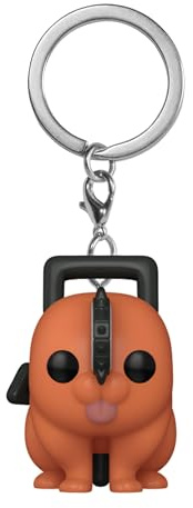 Funko POP! Keychain: Chainsaw Man - Pochita | Official Anime Merch - Mini Figurine Keyring for Keys, Bags and Backpacks - Stocking Filler and Party Bag Gift