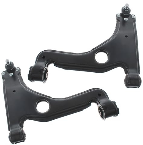 XYZ Parts Front Lower Suspension Wishbones Control Arms Compatible with Vauxhall Zafira B MPV 2005-2014 Pair Drivers Side Right Hand & Passengers Side Left Hand UK Replacement