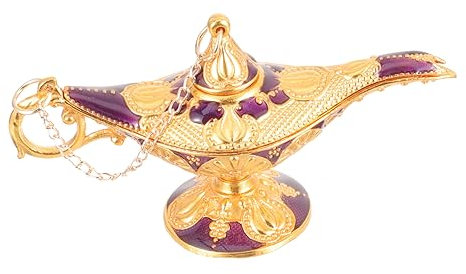 Cabilock Lámpara Santa Decoración Vintage Lámpara Escritorio Cerillas Decoración Hogar