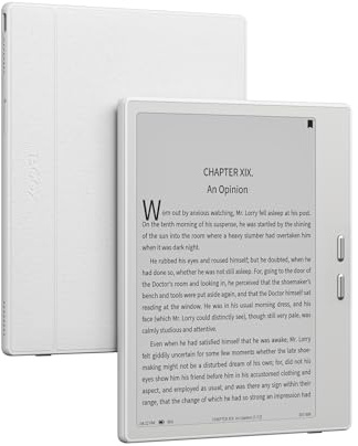 BOOX Go 7 ePaper Tablet 7” B/N 64 GB 300 ppi Android 13 Luz Frontal BT WiFi (Blanco)