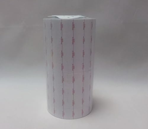 Jio 1136 Produced On/Use by White Price Gun, 14,000 Labels, Pack with 8 Rolls, Ink Roller Included by Jio