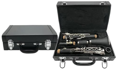 Student klarinette Bb-Klarinette Für Anfänger Professionelles Blasinstrument Mit Tragetasche(Imitation leather suitcase)