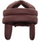 Kyowoll Cascos de Seguridad para Ancianos - Cascos Protectores de la Salud y Transpirable Antichoque Cap Anti Caída Cabeza de Esponja de Seguridad (Marrón)