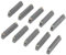 YWBL-WH 10 Pezzi Inserto per Tornio CNC Indicizzabile Lama in Metallo Duro Integrale Utensile Taglio MGMN300-M LDA