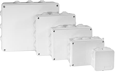 Aufputz Abzweigdose Abzweigkasten Verteilerdose Verteilerbox Klemmdose Dose (200 * 155 * 80mm)