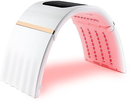 Led Maske Gesicht Beauty 7 Farben，Led Gesichtsmaske Lichttherapie Mask，Lichttherapie Gesicht,Red Light Therapy Face Körper Spa，Hautverjüngung, Straffung & Aufhellung, Faltenglättung