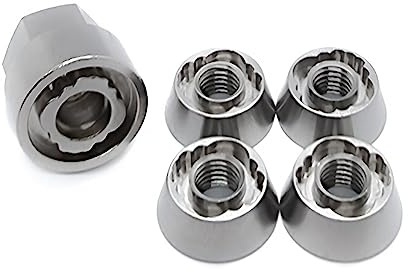 OG Secure | M8 (8mm) POLY Anti-Theft Security Nut Set - 304 Stainless Steel | Tamper Proof Reusable Shear Nuts | For Roof Tent, Winch, Light Bar, E-Bike | For 8mm Thead/Bolts