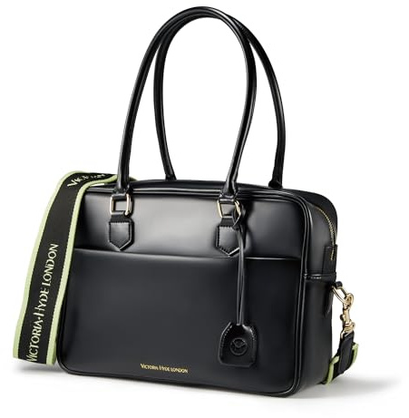VICTORIA HYDE Frauen Business Satchel Handtaschen, Leder Tote Bag, Weekender Reisetasche