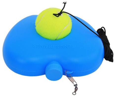 Qianly Tennistrainer Ball mit 1 Saitenball, Solo Tennis Trainingsgerät, Tennis Trainingstool, Tennis Rebounder Set, mit Drehgelenk