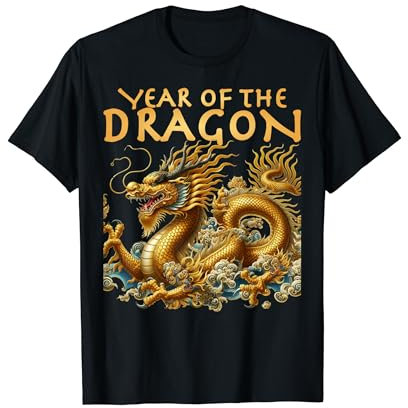 Nouvel An Lunaire Nouvel An Chinois 2024 Année Du Dragon T-Shirt